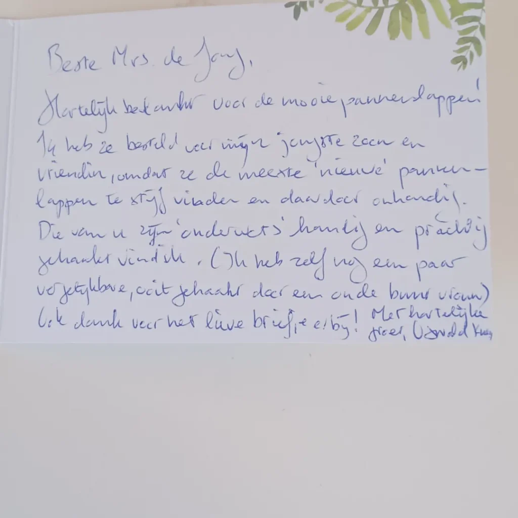 pannenlappen kopen kan bij mrsdejong
