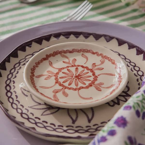 Servies van Sissy-Boy in lila en paars
