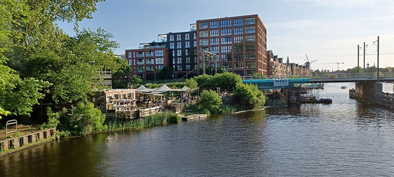 nummer 2 van de 9 mooist gelegen terrassen van Haarlem