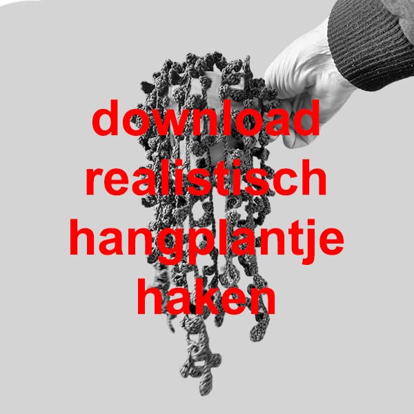 download realistisch gehaakt hangplantje
