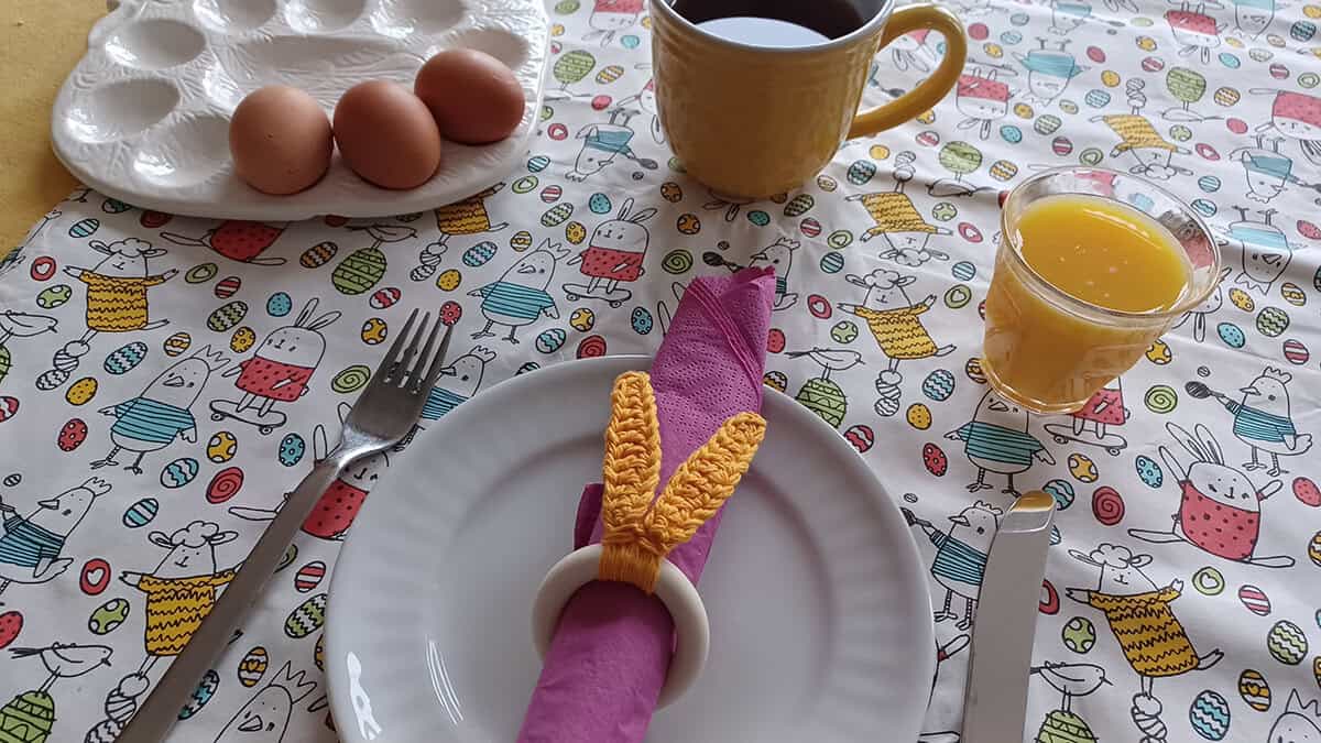 Gehaakte paashaasoren